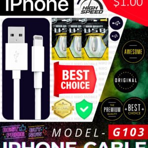 IPHONE CABLE – MODEL G103