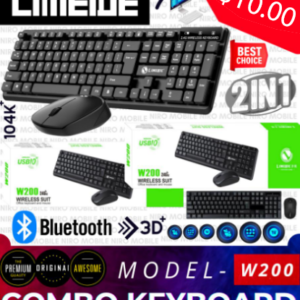 COMBO KEYBOARD -2IN1 – MODEL W200